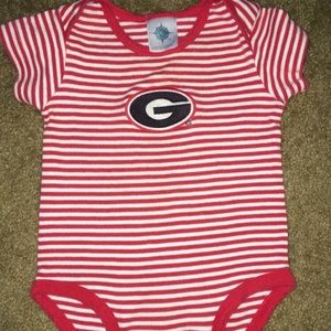 12m EUC UGA Bulldogs Onesie